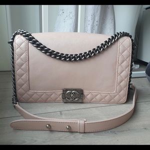 Chanel Boy Bag Medium Pink